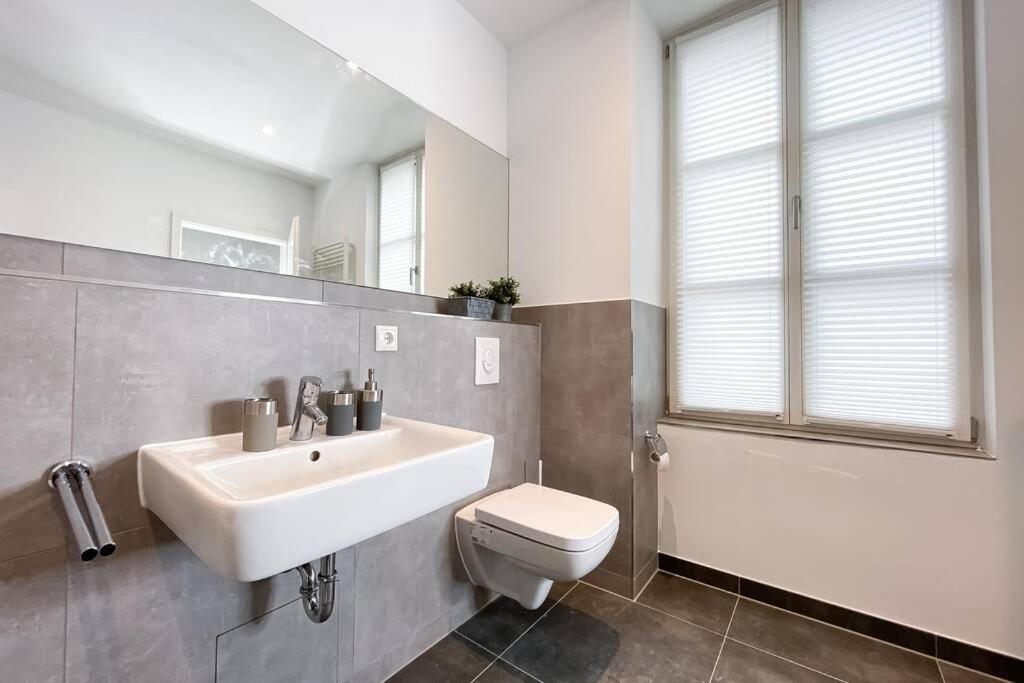 Modernes Luxus-Apartment Im Leipziger Zentrum Eksteriør bilde