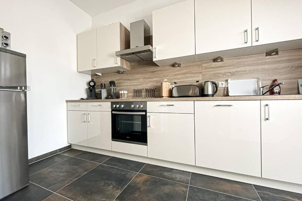 Modernes Luxus-Apartment Im Leipziger Zentrum Eksteriør bilde